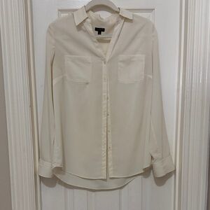 Talbots Ivory Blouse